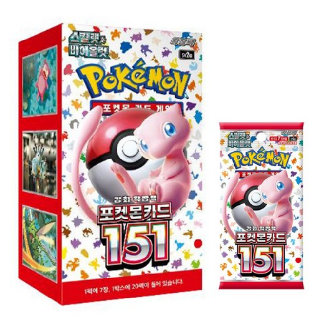 Pokemon Card Scarlet&Violet 151 Booster Box sv2a Korean ver.
