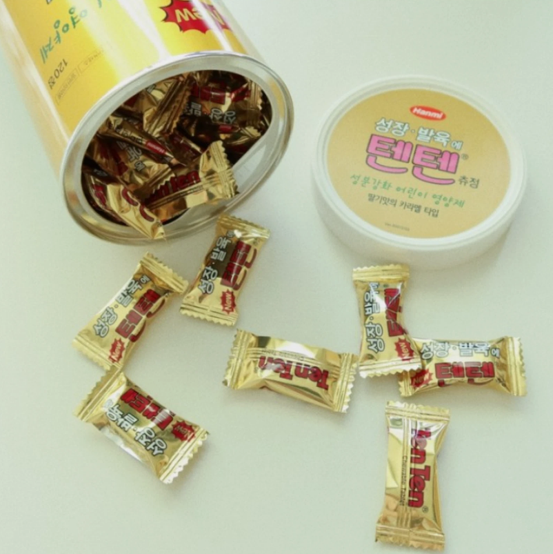 Tenten chewable 120 Tablets Korea Kids Vitamin Strawberry Flavor