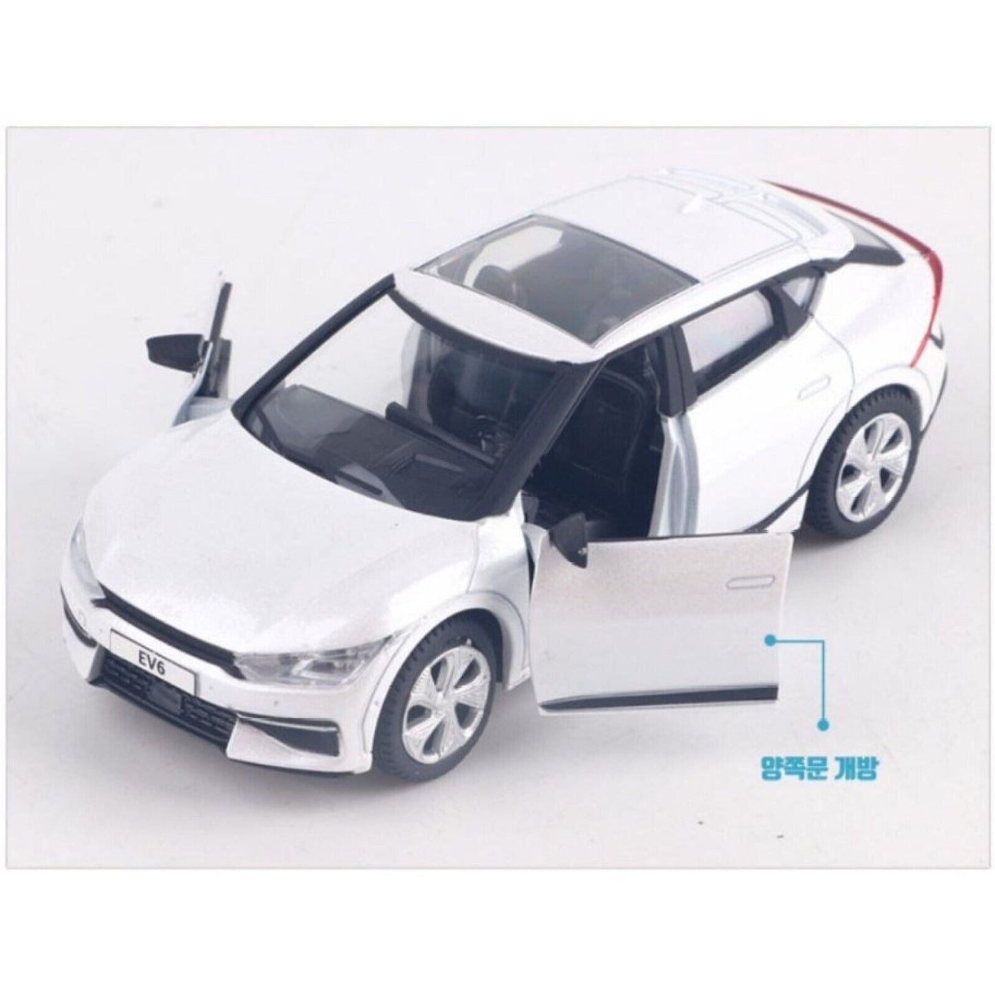 KIA Motor Car EV6 GT Mini Diecast 1:38 Scale Miniature Toy
