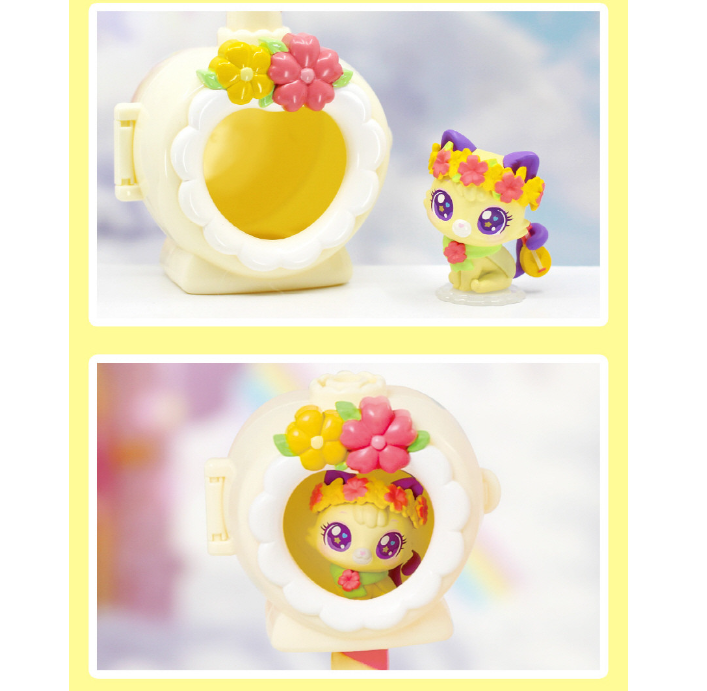 WishCat Figure ALOHAMEOW Korean Animation Wish Cat Toy 2024 New