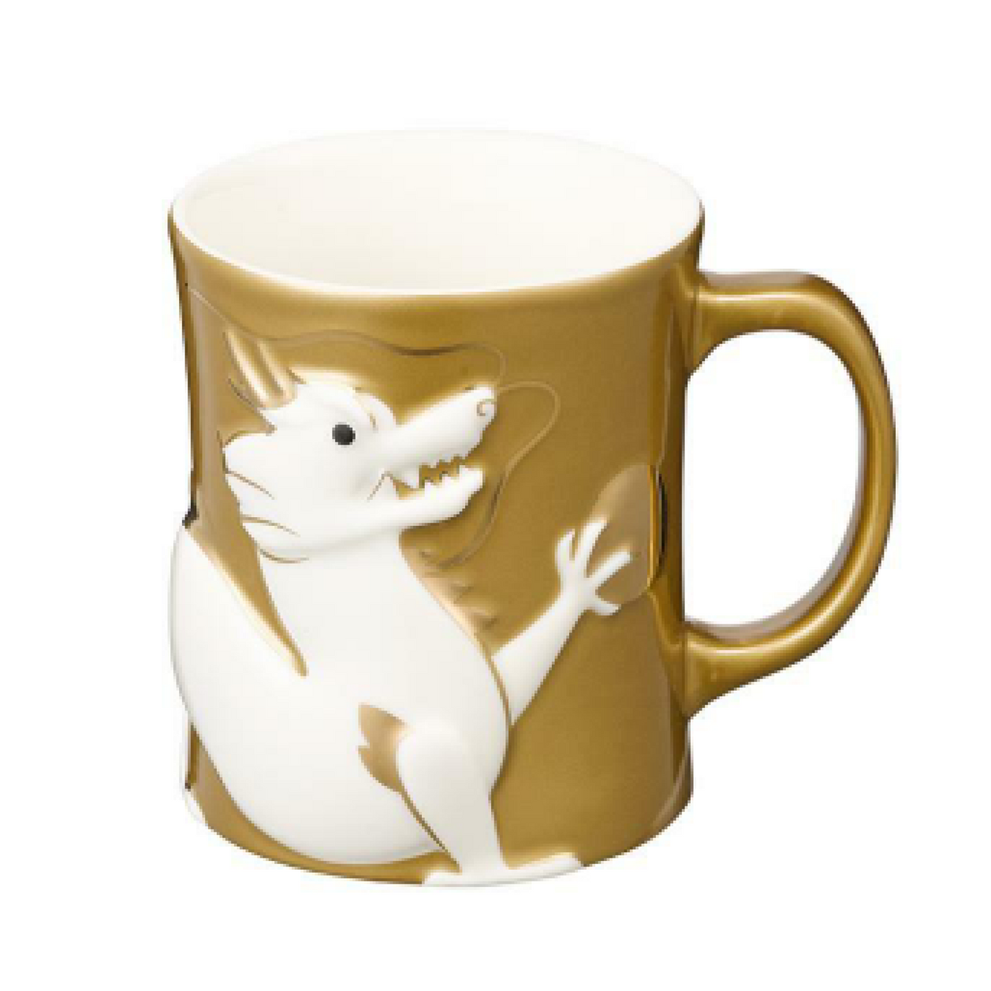 STARBUCKS KOREA 2024 * new year Dragon Gold Mug 355ml