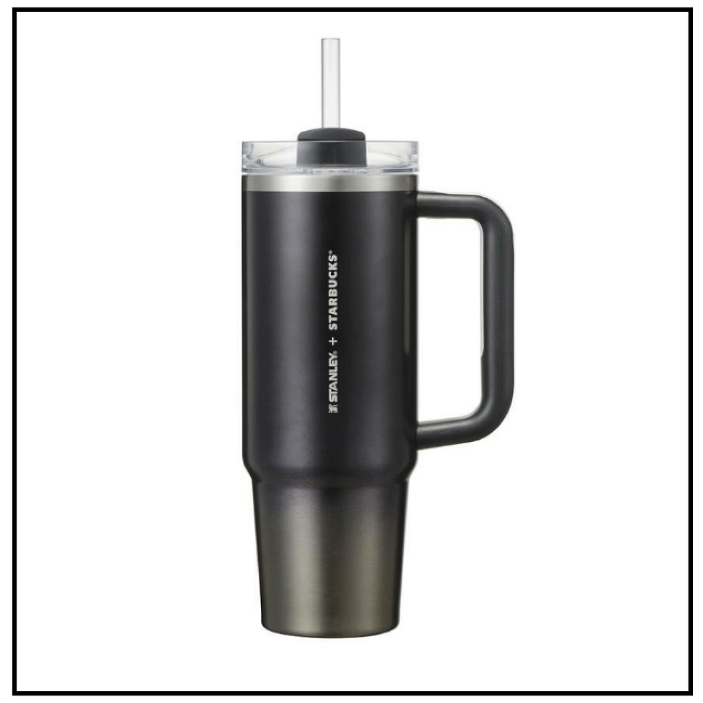 Starbucks Korea 2024 SS Buddy Black Stanley Quencher 887ml