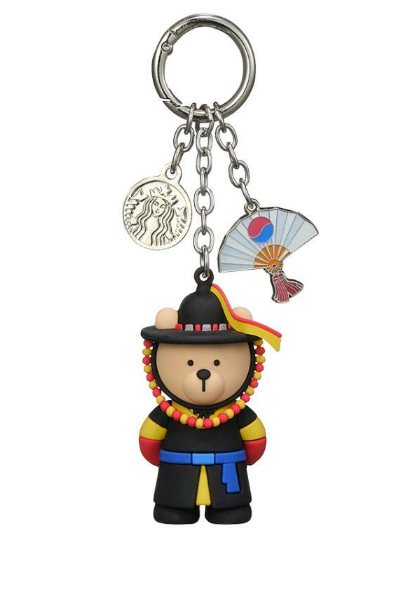 Starbucks Korea 2024 * Annyeong Gyeonggi Bearista Keychain