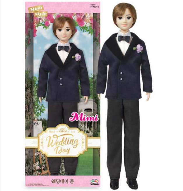 Mimi World Wedding Day Doll Elegance & Shiny & Jun Korean Toy