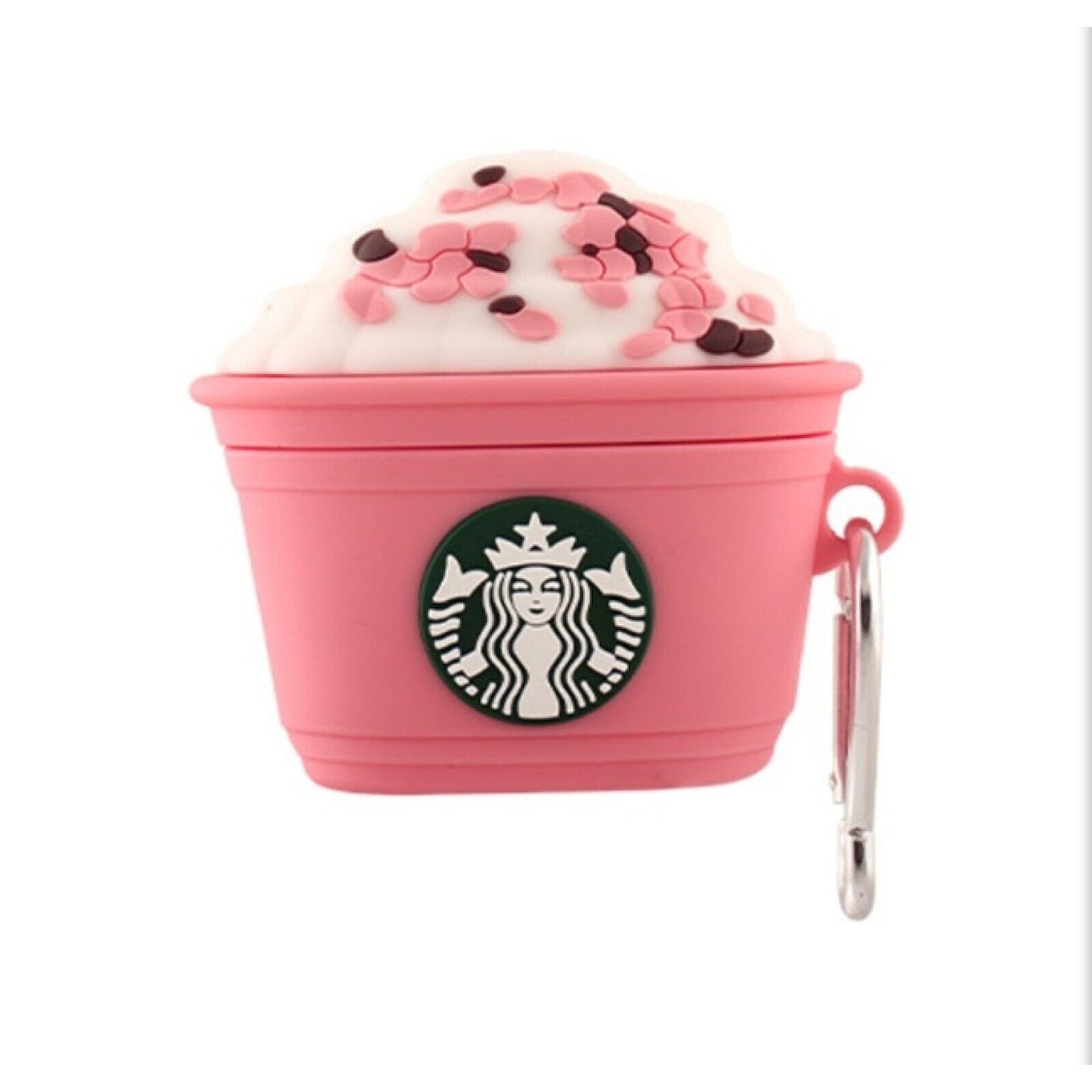 VICHELLE Cherry Blossom STARBUCKS Drink Airpods Silicone Case