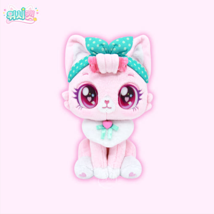 WishCat Doll Plush 10" Iemeow Sweetiemeow Bebemeow Wish Cat Korean Toy