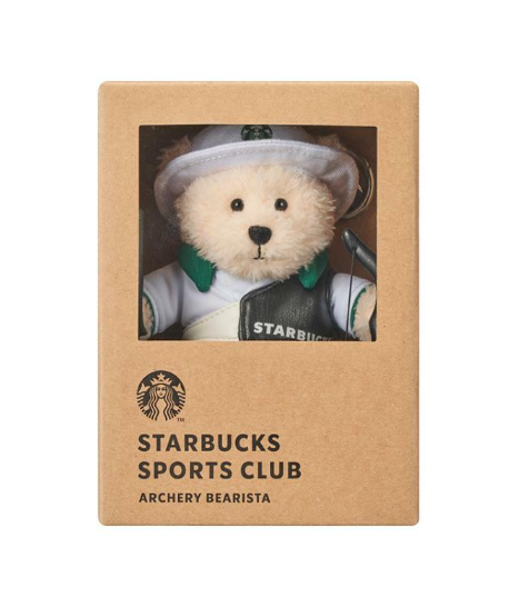 Starbucks Korea 2024 * Sports Club Bearista Keychain Set 9 Types