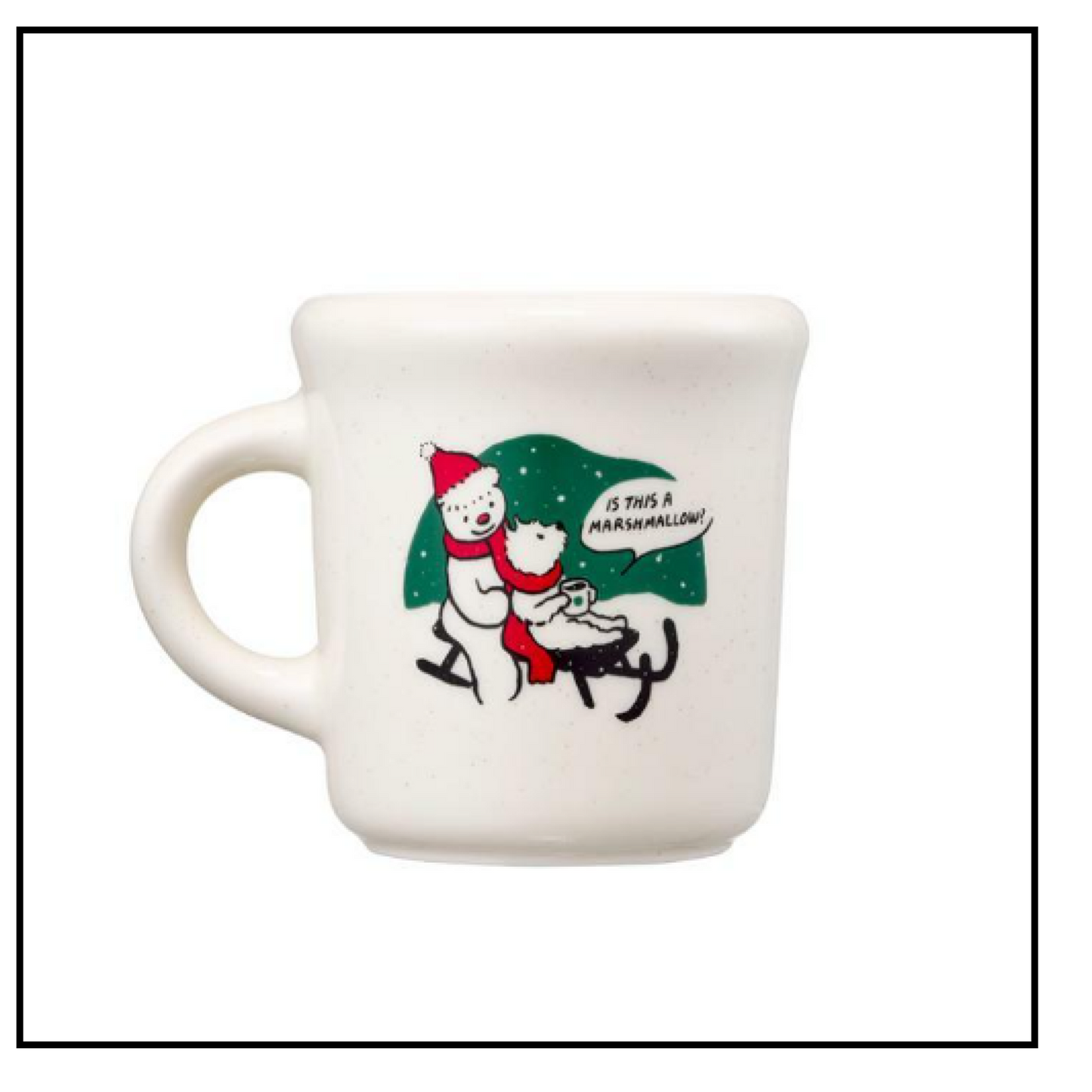 Starbucks Korea 2024 Holiday Friends Mug 300ml holidayfriends