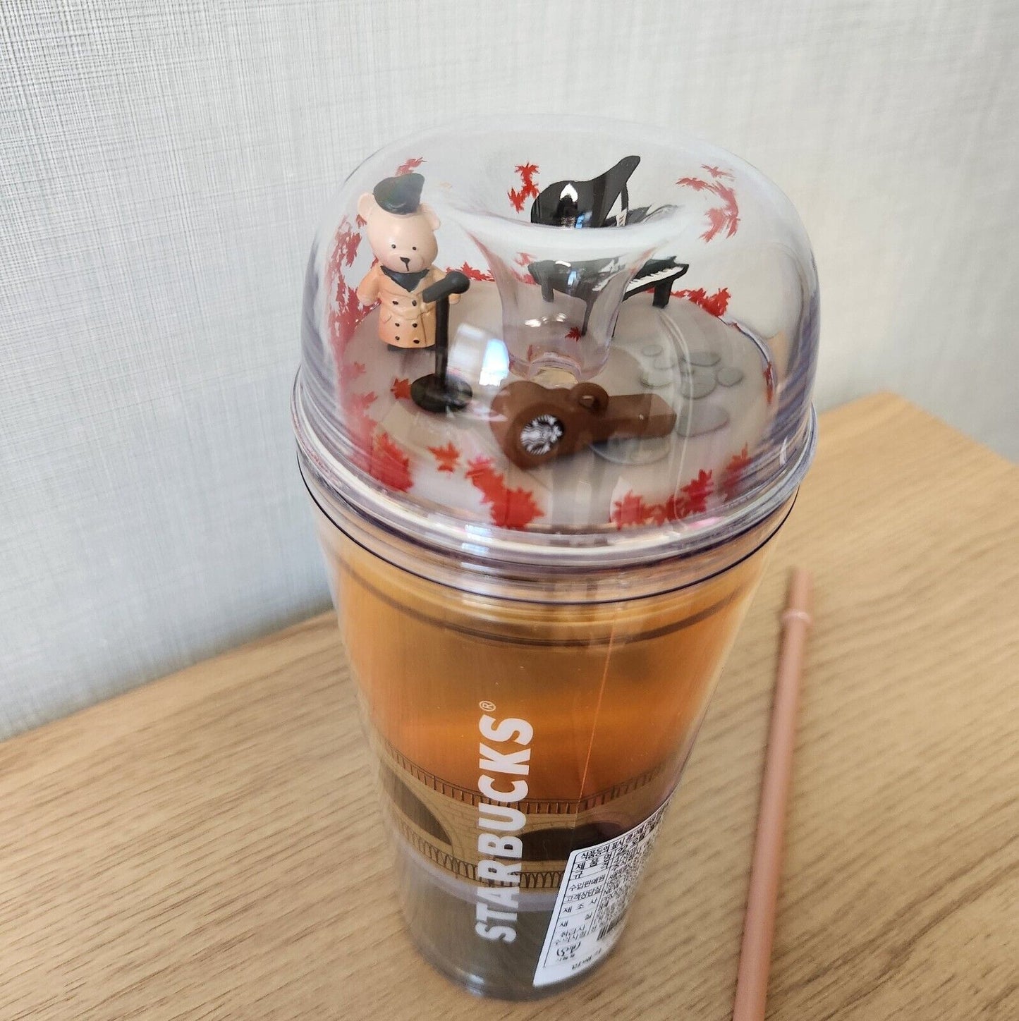 Starbucks Korea 2022 22 Autumn Jello Busking Coldcup Figure Cold Cup 473ml