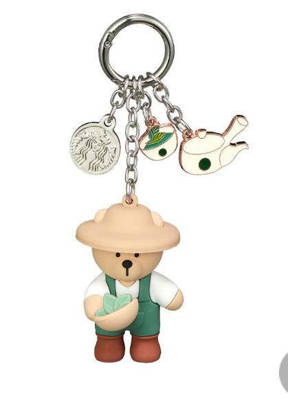 Starbucks Korea 2024 * Annyeong Jeolla Bearista Keychain