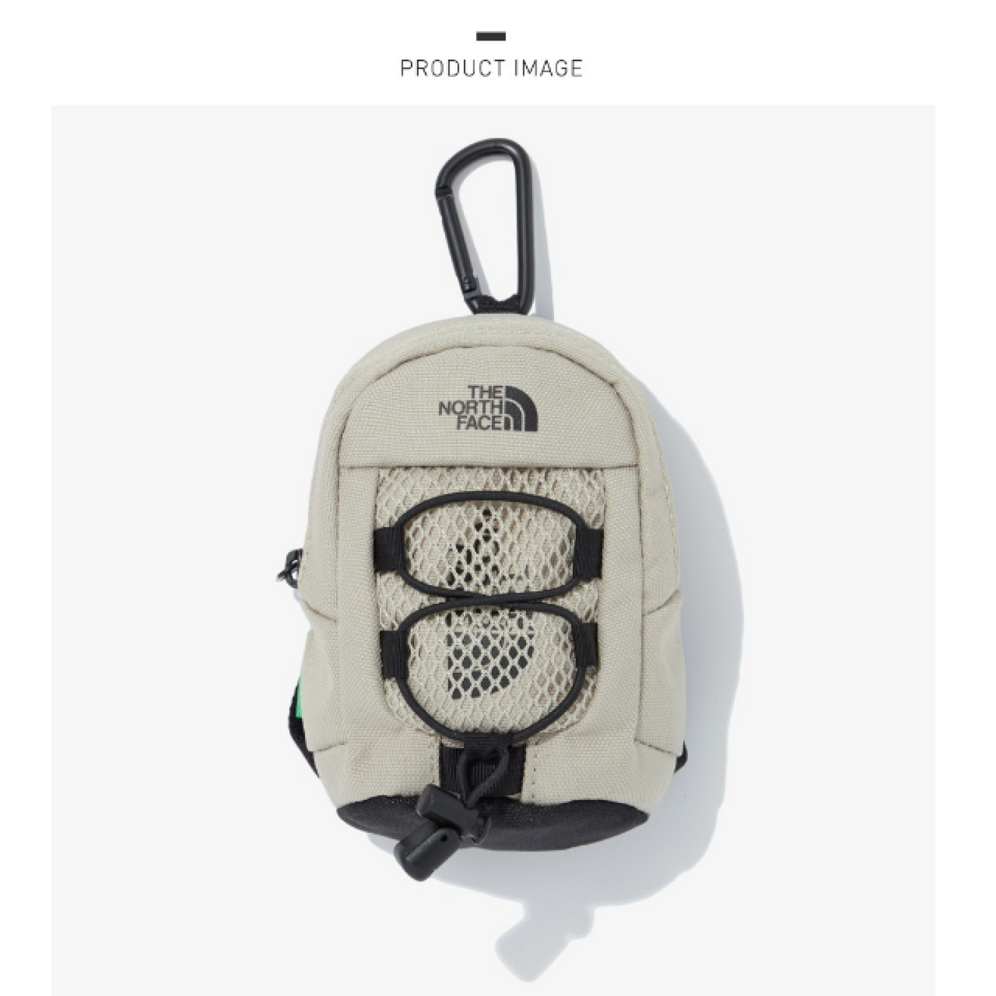 NEW THE NORTH FACE MINI SUPER PACK POUCH NN2PQ12M LIGHT_BEIGE