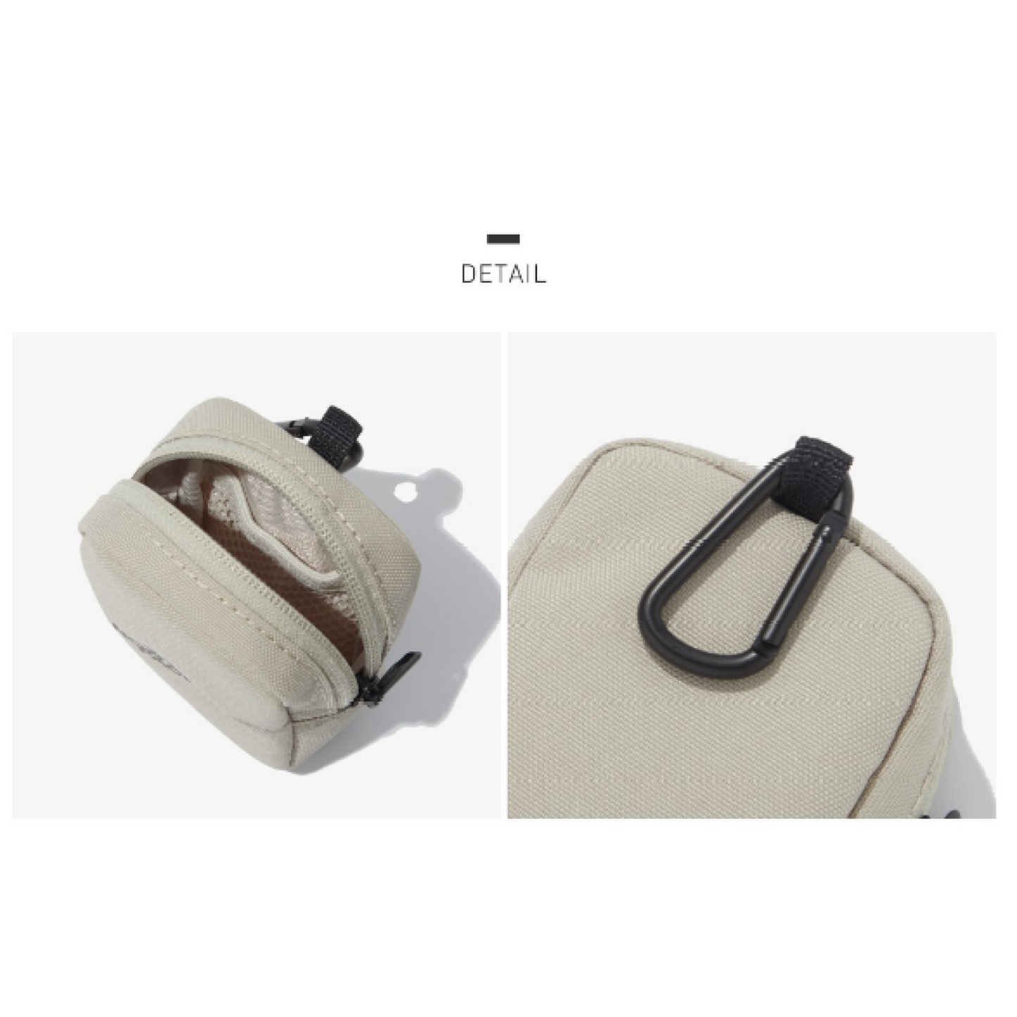 NEW THE NORTH FACE WL MINI POUCH NN2PQ19K LIGHT_BEIGE