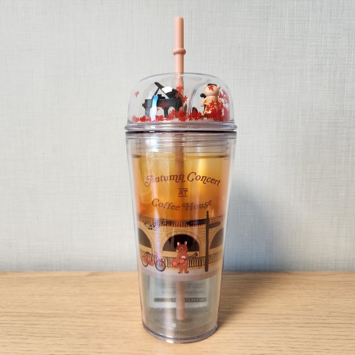 Starbucks Korea 2022 22 Autumn Jello Busking Coldcup Figure Cold Cup 473ml