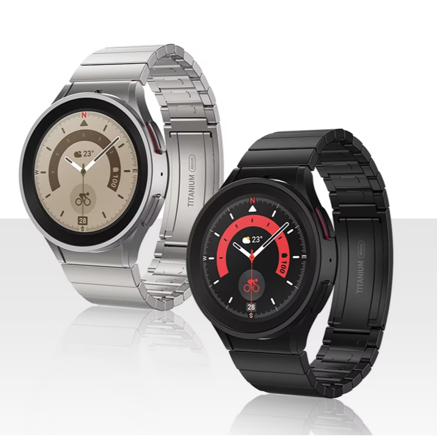 Samsung Link Bracelet Titanium Edition for Galaxy Watch5 Pro GP-TYR925 Strap