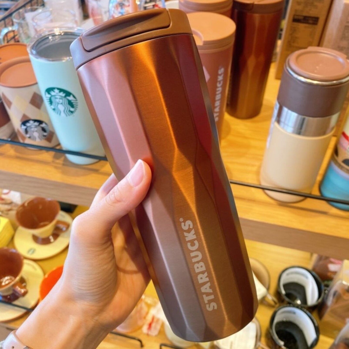 Starbucks 2022 Korea Limited* 22 SS Autumn Alaska Brown Tumbler 473ml