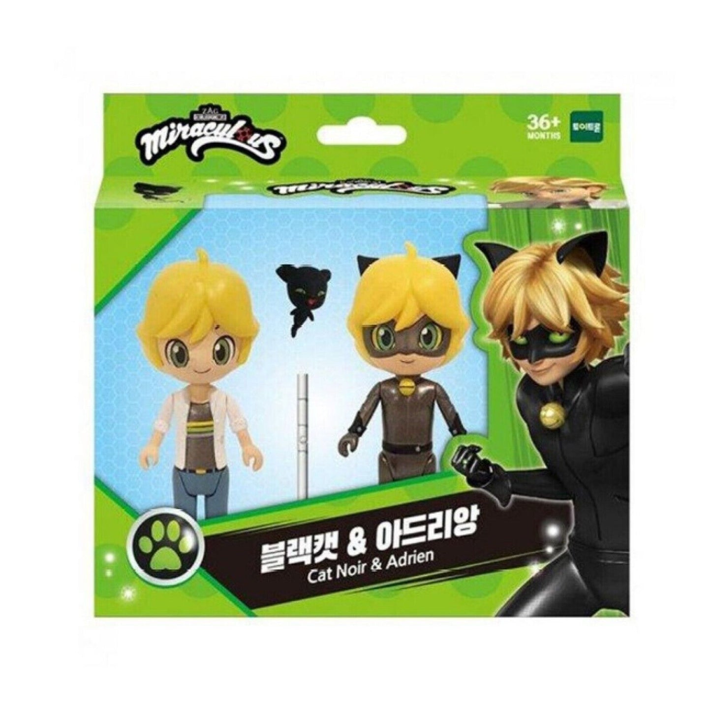 Miraculous Ladybug Character Figure Doll Cat Noir Rena Rouge QueenBee