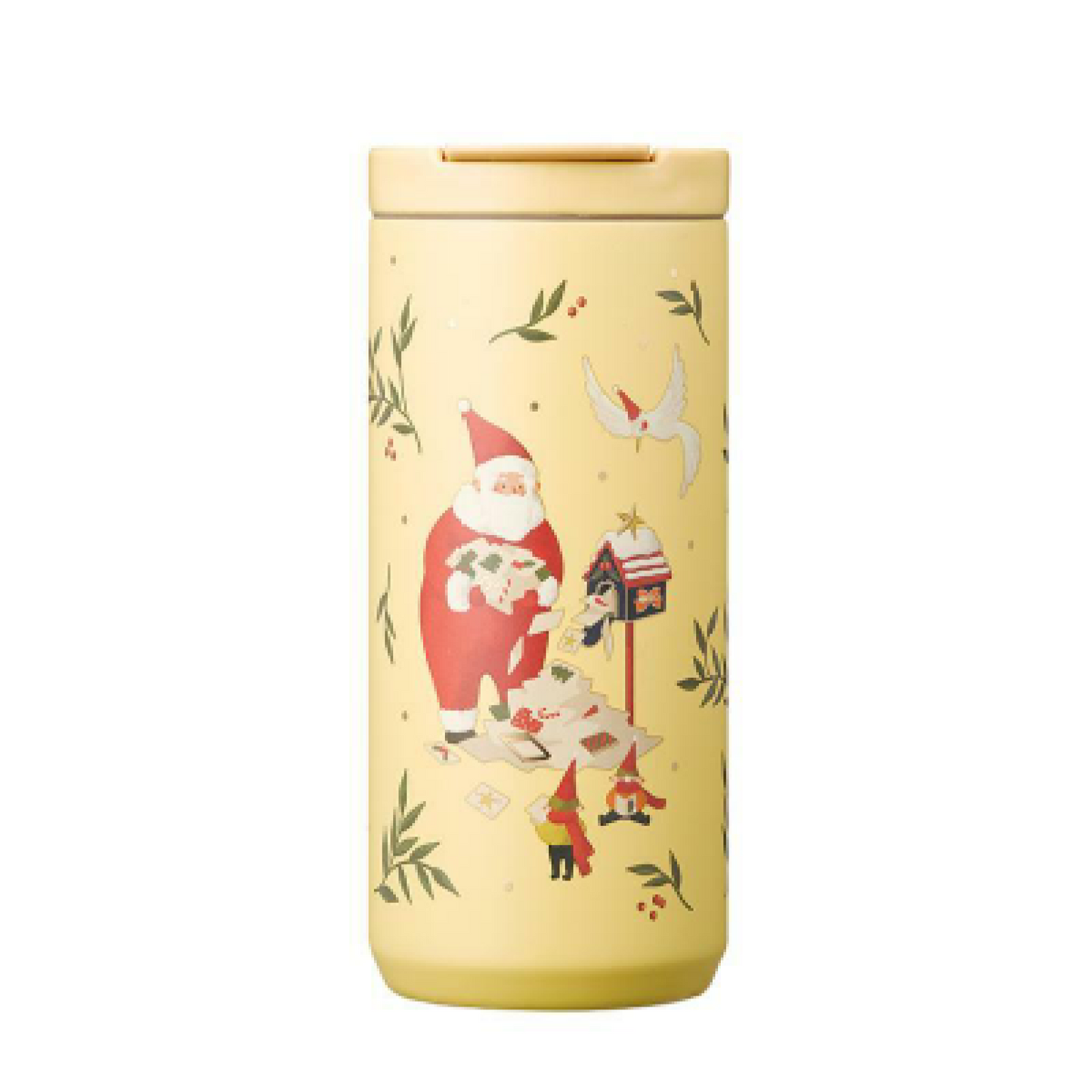 STARBUCKS KOREA 2023 * Christmas SS Holiday Santa Friends Flip tumbler 355ml