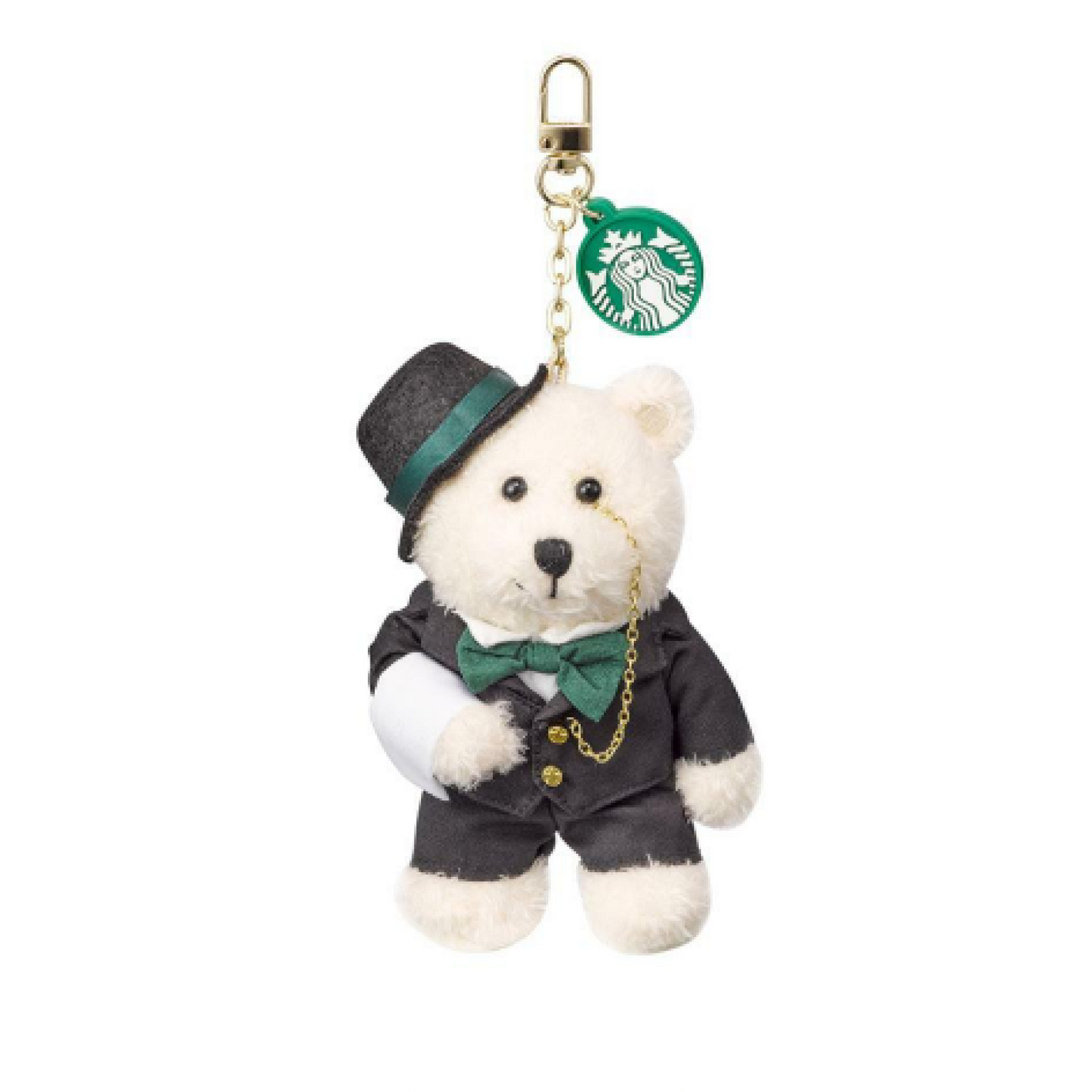 STARBUCKS KOREA 2023 * Christmas Holiday Party Butler bearista keychain