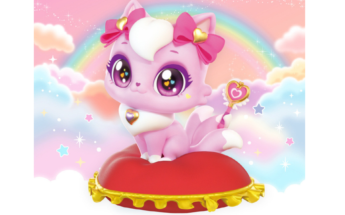 WishCat Figure LOVEMEOW Korean Animation Wish Cat Toy 2024 New