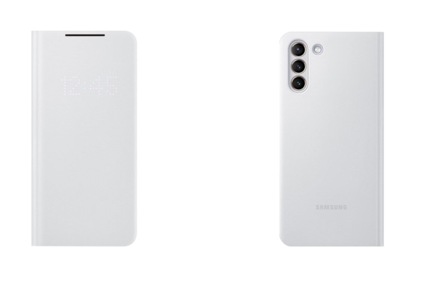 Original Samsung Galaxy S21+ LED View Cover 1-touch Control Card Pocket EF-NG996