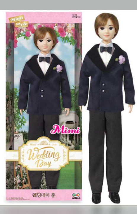 Mimi World Wedding Day Doll Elegance & Shiny & Jun Korean Toy