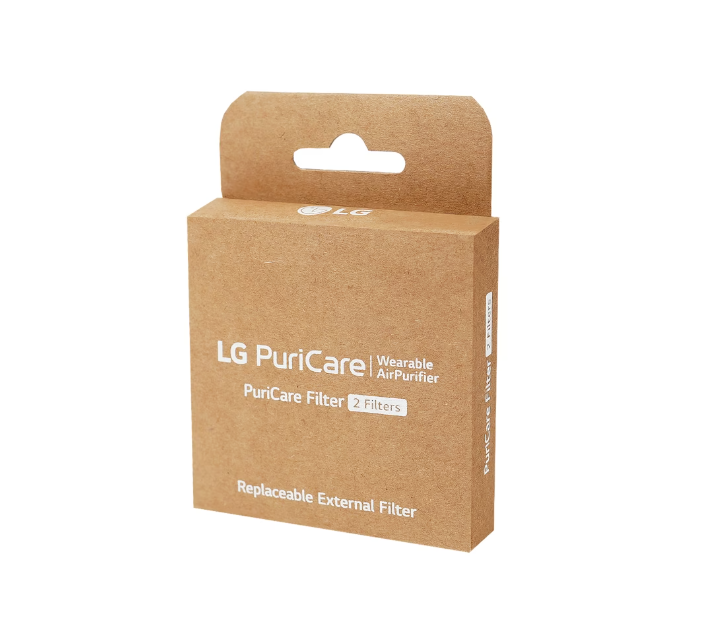 GENUINE LG Puricare Mask Total Filter Set 2EA ADQ75797604 ADQ7579760x Wearable