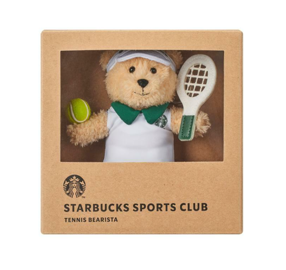 Starbucks Korea 2024 * Sports Club Bearista Keychain Set 9 Types