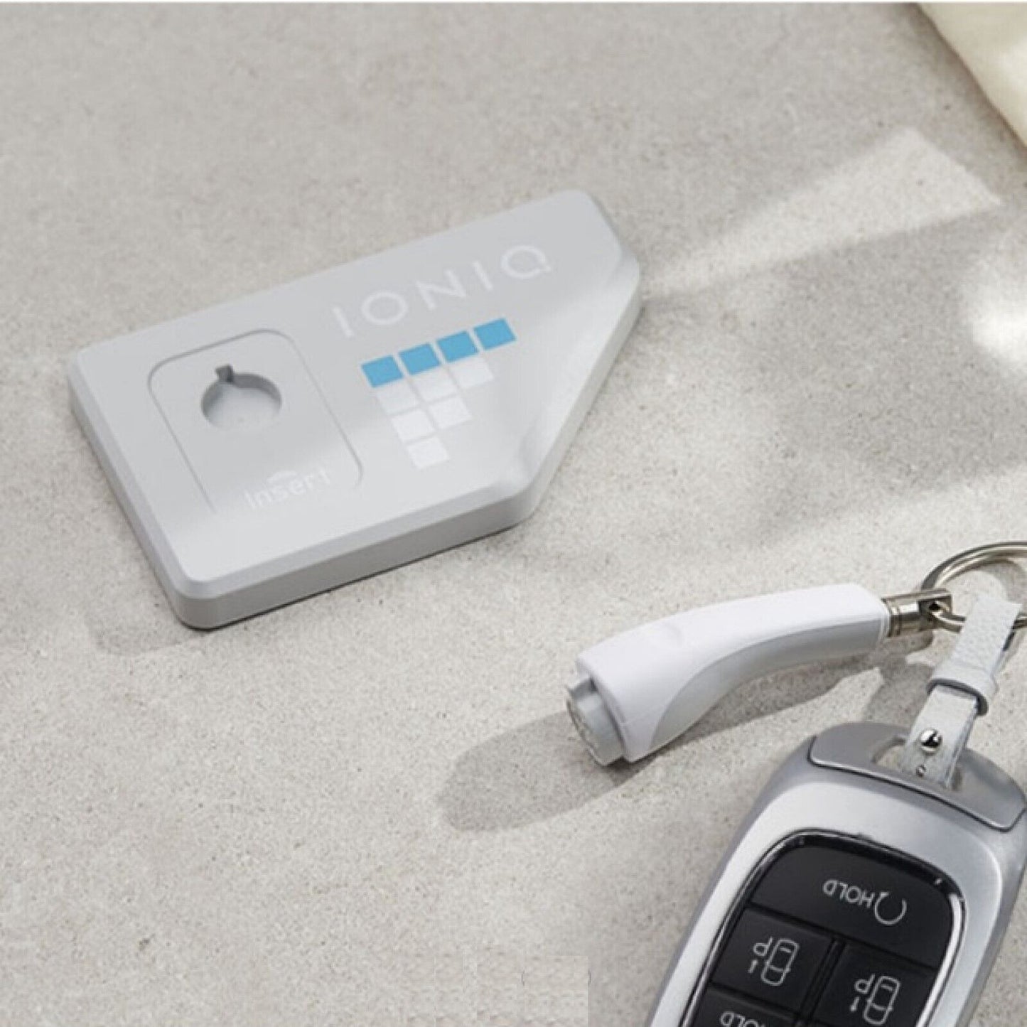 Pixel Key Ring for Hyundai Ioniq 5 Magnetic Key Holder Genuine accessories