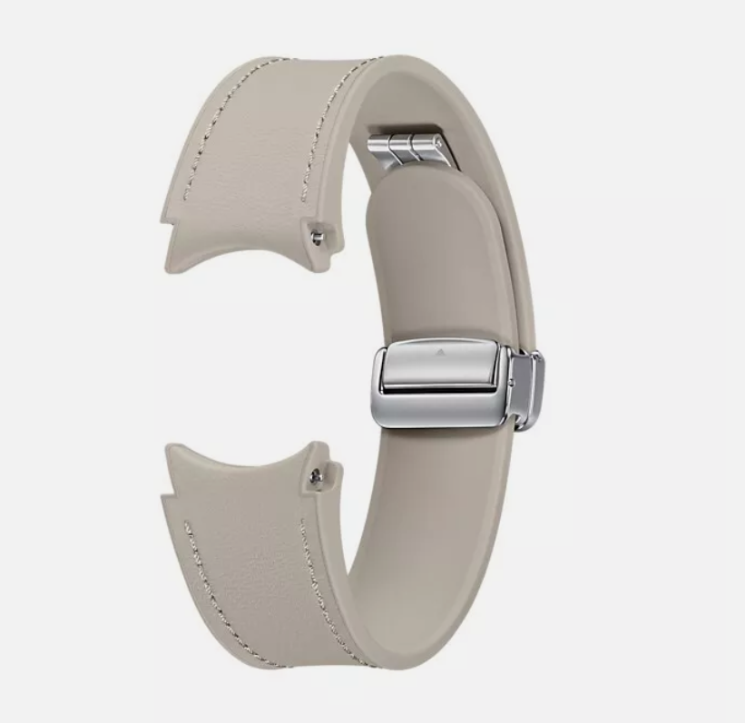 Samsung Galaxy Watch 4/5/6 Series D-Buckle Hybrid Eco-Leather Band M/L ET-SHR94