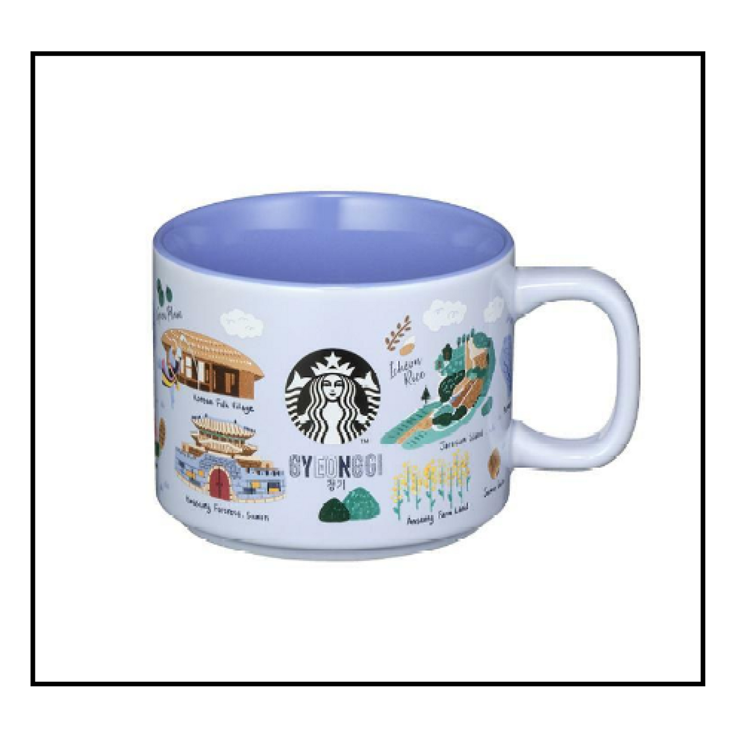 Starbucks Korea 2024 * Annyeong Gyeonggi Mug 355ml