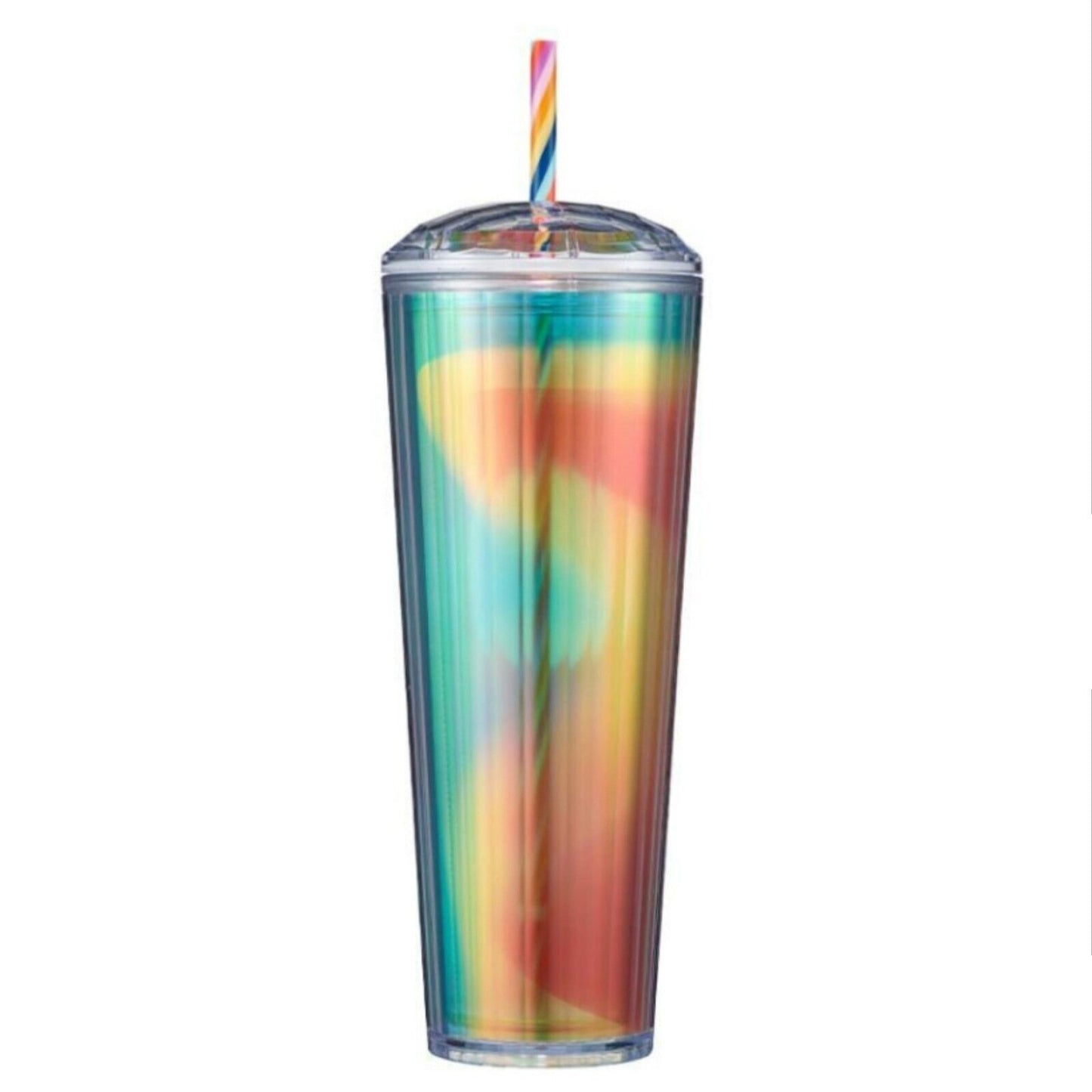 Starbucks Korea Limited * Rainbow Kaleidoscope Cold Cup 710ml 2022 Summer 24oz