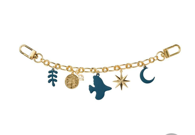 Starbucks Korea 2024 Holiday Delight Ornament Bag Charm set