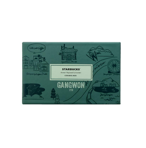 Starbucks Korea 2024 * Annyeong Gangwon Mug 355ml