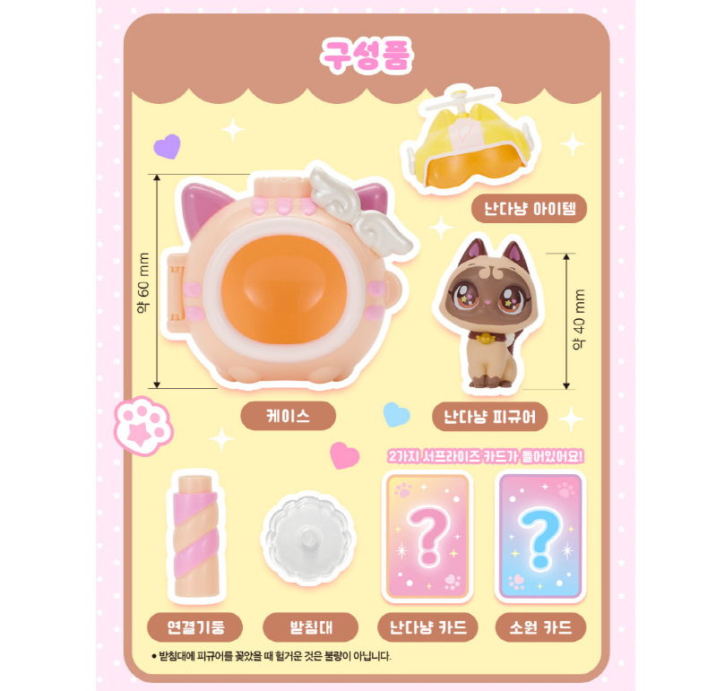 WishCat Figure FLYINGMEOW Korean Animation Wish Cat Toy 2024 New