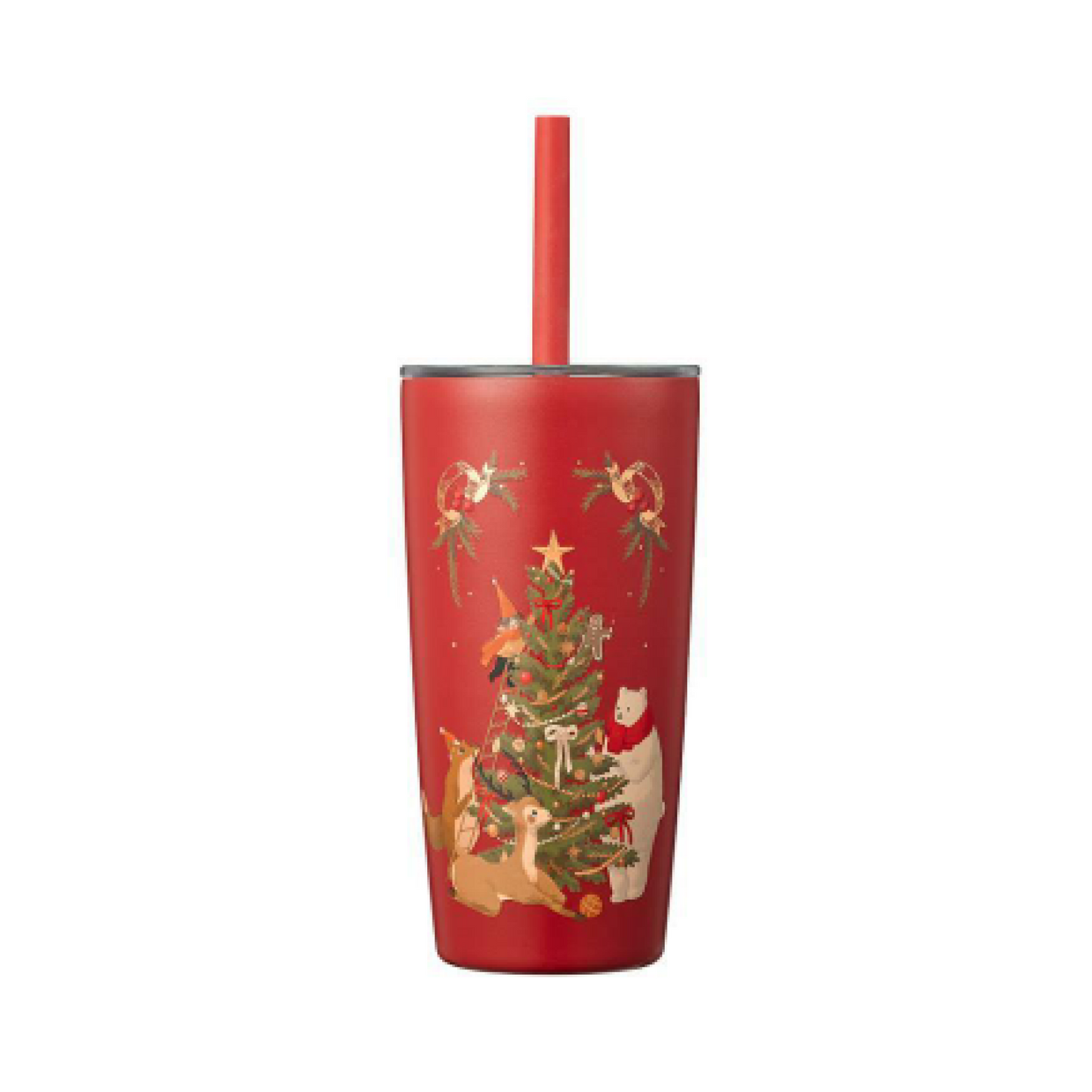 STARBUCKS KOREA 2023 * Christmas SS Holiday Santa Friends Miir tumbler 473ml
