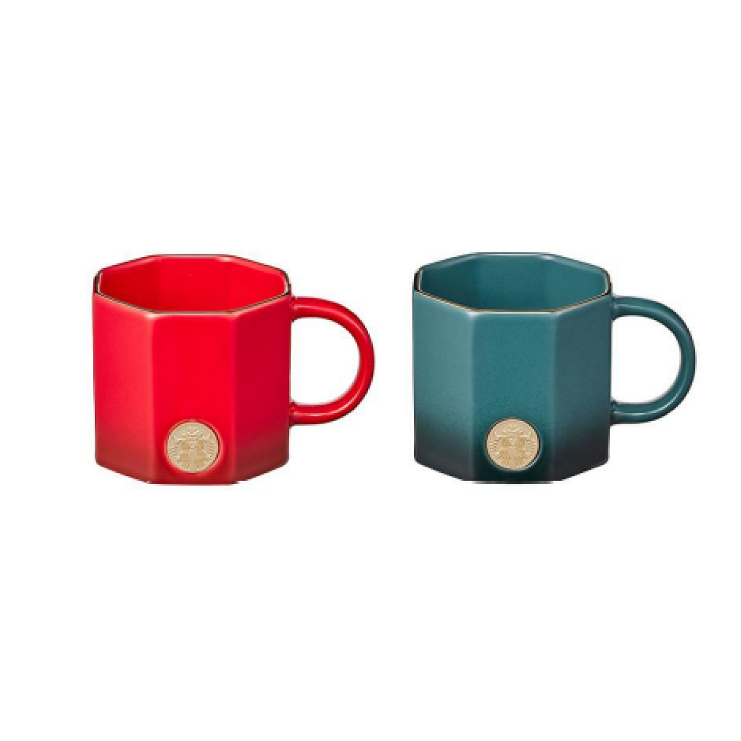 STARBUCKS KOREA 2023 * Christmas Holiday glam mug set 237ml (2p)