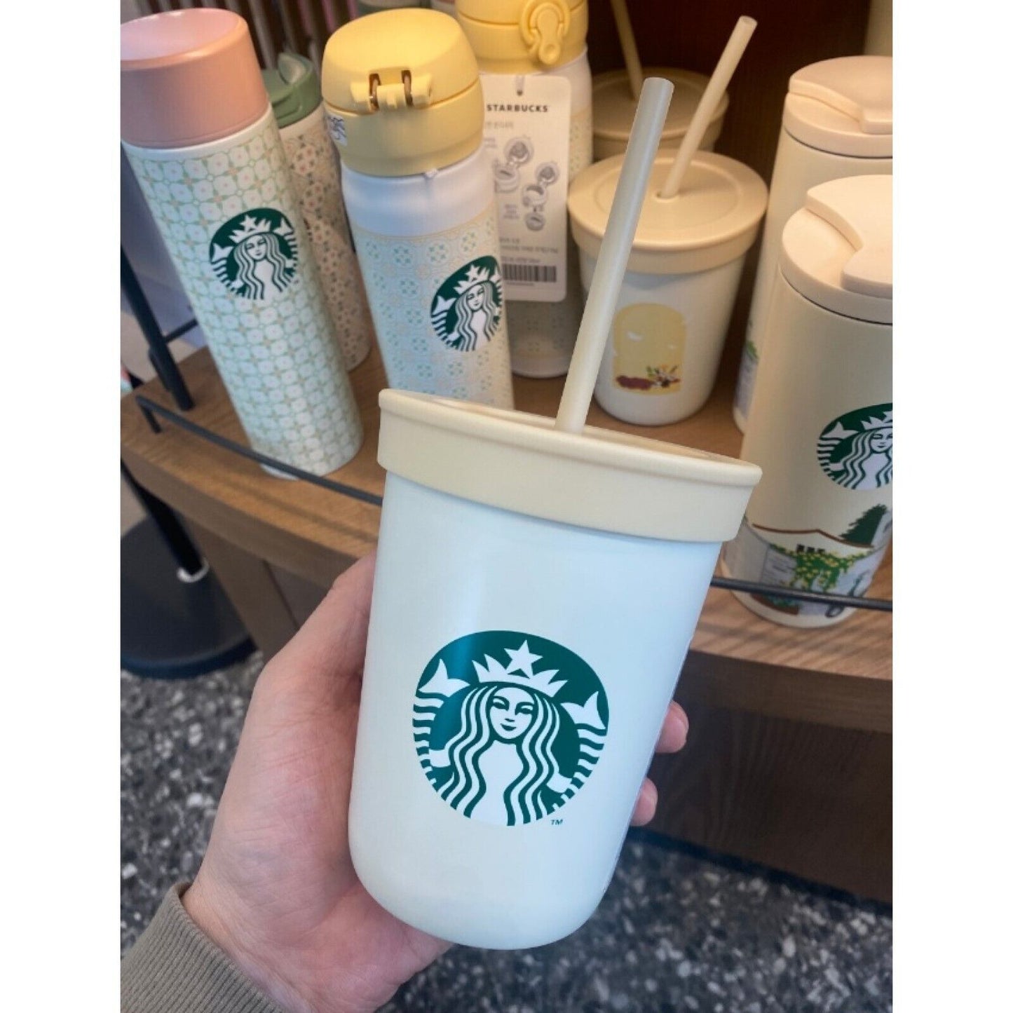 Starbucks 2023 Korea Limited* 23 SS urban spring hobby cold cup 355ml
