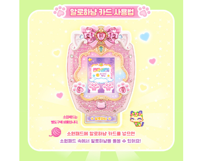 WishCat Figure ALOHAMEOW Korean Animation Wish Cat Toy 2024 New