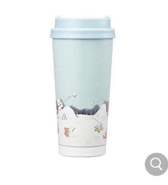 Starbucks Korea 2024 SS Holiday Friends Elma Tumbler 473ml holidayfriends