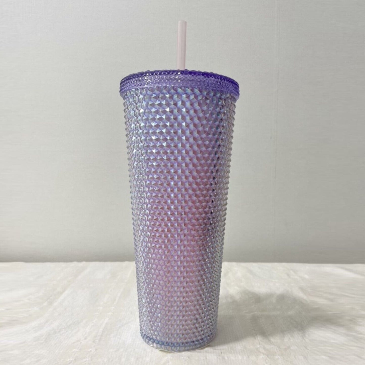 Starbucks 2022 Korea Limited * 22 Cherry Blossom Pink Beam Stud Cold Cup 710 ml