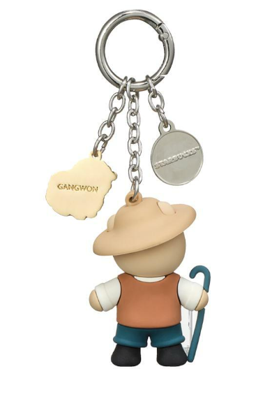 Starbucks Korea 2024 * Annyeong Gangwon Bearista Keychain