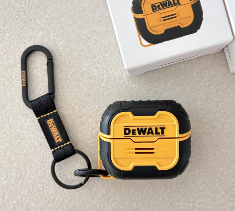 Samsung x DEWALT Galaxy Buds3|Buds 3 Pro Case TITAN w Carabiner Keyring Rugged