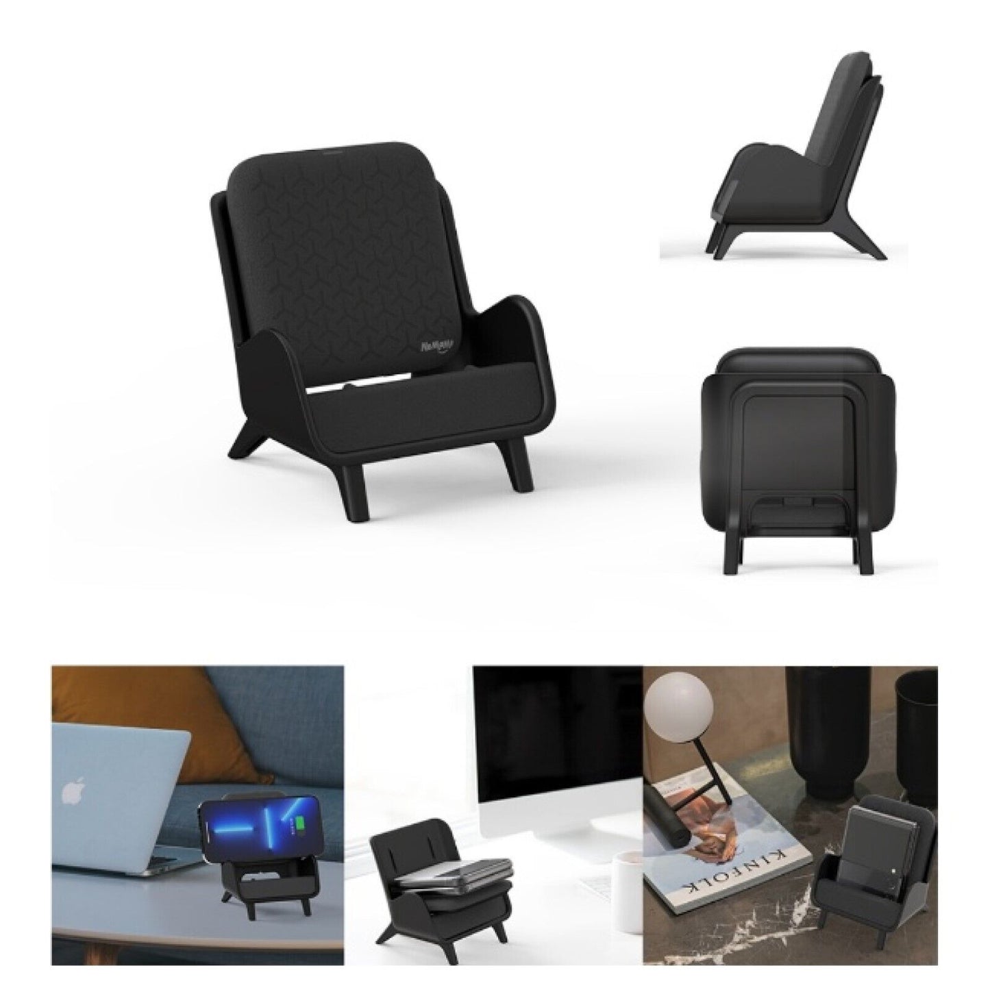 Disney Sofa Couch Galaxy Z Flip Wireless Charger/Samsung/Mickey Mouse/Bambi