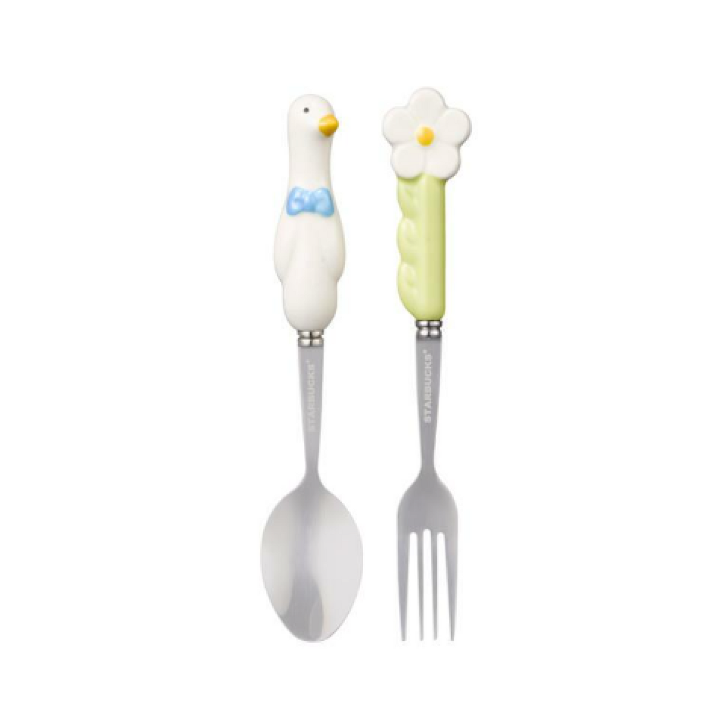 Starbucks Korea 2024 * Delight Spoon Fork Pouch Set
