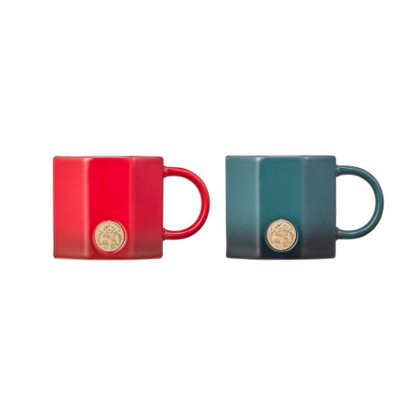 STARBUCKS KOREA 2023 * Christmas Holiday glam mug set 237ml (2p)