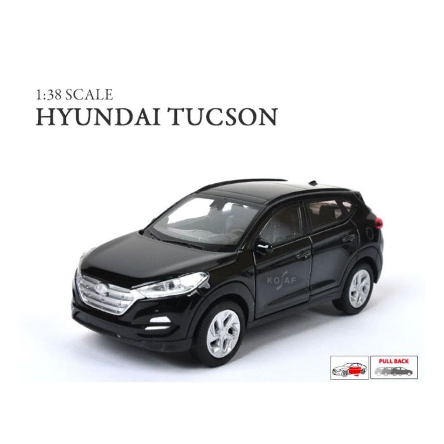 Hyundai Motor Car * Tucson TL * Mini Diecast 1:38 Scale Miniature Display Toy