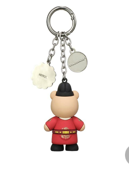 Starbucks Korea 2024 * Annyeong Seoul bearista keychain