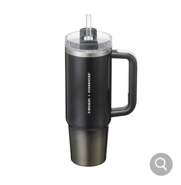 Starbucks Korea 2024 SS Buddy Black Stanley Quencher 887ml