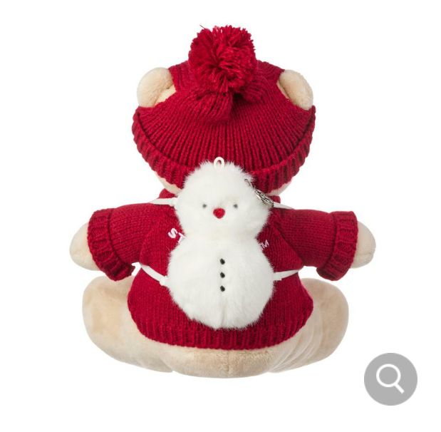 Starbucks Korea 2024 Holiday Friends Bearista Plush Doll holidayfriends
