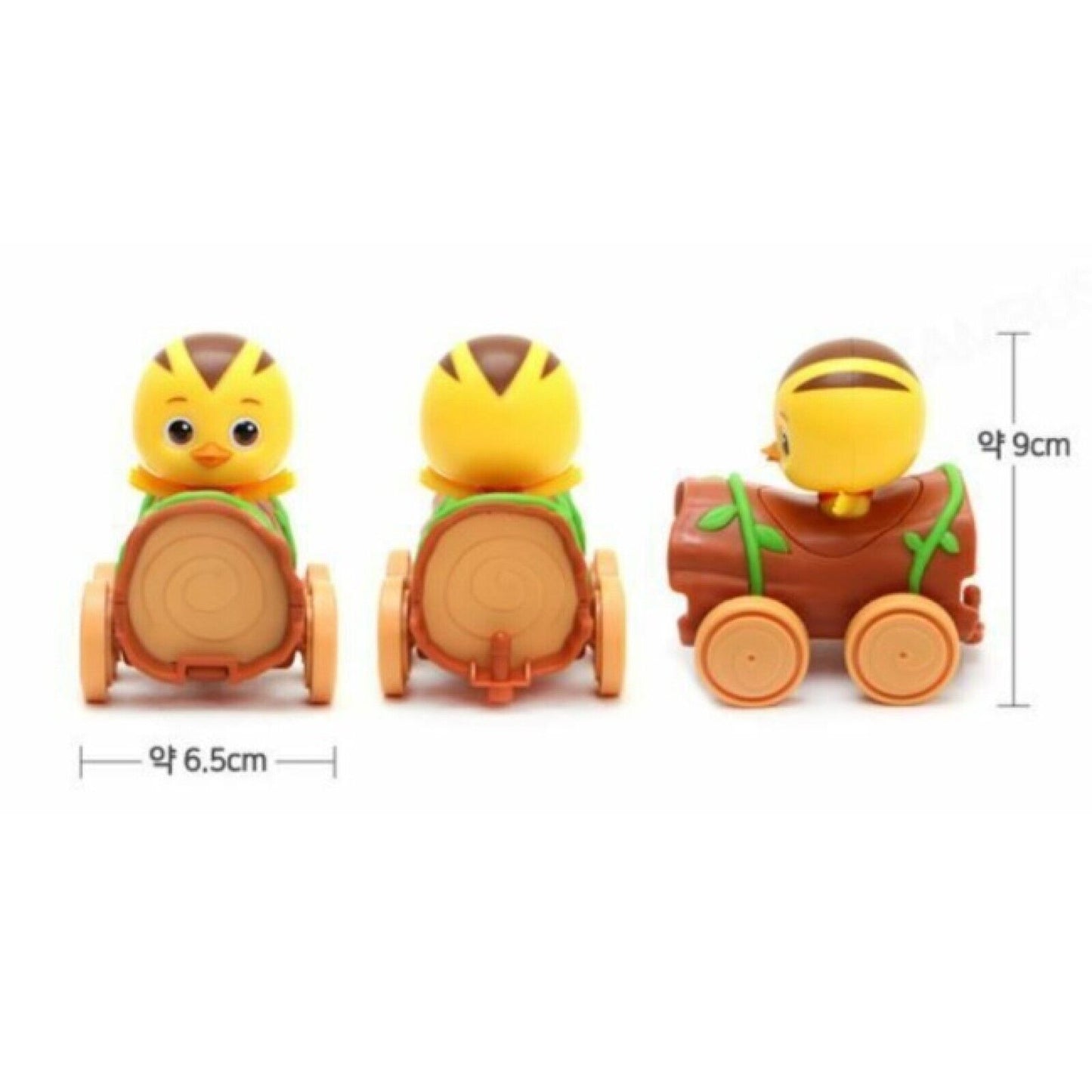MOM KATURI Log Train Mini Figure Toy Press N Go chip Maji Ruri Sejji Kongji